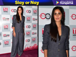 Slay or Nay: Katrina Kaif in an INR 37,500/- Emporio Armani suit for TiE Con 2019 event