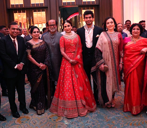 Kajol, Boney Kapoor and other celebrities attend the high profile wedding of Soundarya Rajinikanth and Vishagan Vanangamudi Kajol, Boney Kapoor and other celebrities attend the high profile wedding of Soundarya Rajinikanth and Vishagan Vanangamudi