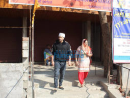 Sunny Singh Nijjar and his mom seek blessings at a Gurudwara in Juhu