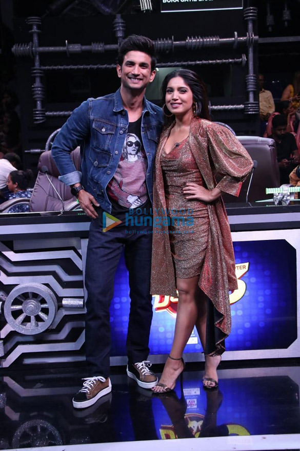 sushant singh rajput bhumi pednekar shilpa shetty and others snapped on sets of super dancer chapter 3 003
