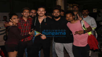Tiger Shroff spotted at a dance class in Andheri