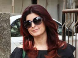 Twinkle Khanna Spotted at Kromakay Salon in Juhu