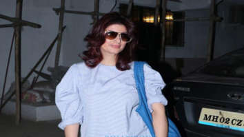 Twinkle Khanna spotted at Kromakay salon in Juhu