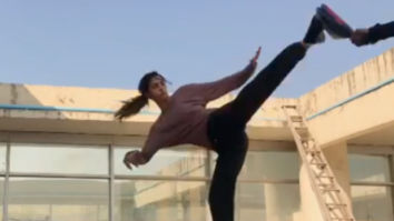 WATCH: Disha Patani learns ‘slap spin tornado’, gives her fans a glimpse of her intense workout routine