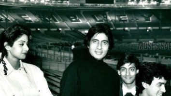 Amitabh Bachchan’s throwback picture of Salman Khan, Aamir Khan and Sridevi from Wembley is straight-up nostalgic