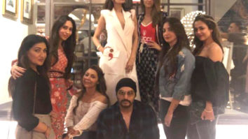Arjun Kapoor accompanies GIRLFRIEND Malaika Arora for her ladies night with Gauri Khan and Karisma Kapoor