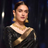 6 yards of love, indeed! Aditi Rao Hydari looks ravishing as she walks for the finale of Lotus Makeup India Fashion Week