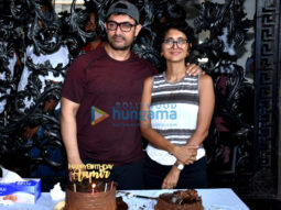Aamir Khan celebrates his birthday with media