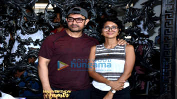 Aamir Khan celebrates his birthday with media