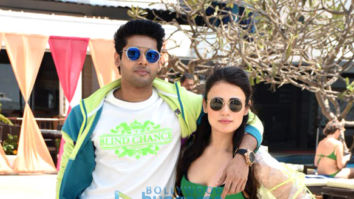 Abhimanyu Dassani and Radhika Madan snapped during Mard Ko Dard Nahi Hota promotions