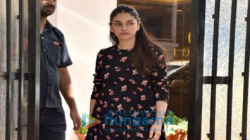 Aditi Rao Hydari spotted at Anand Pandit’s office in Juhu