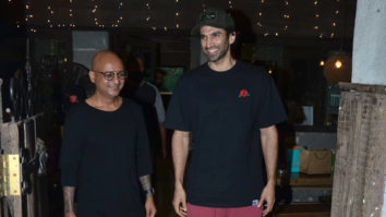 Aditya Roy Kapur snapped at Hakim Aalim’s salon in Bandra