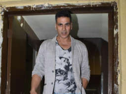 Akshay Kumar snapped with family at PVR, Juhu
