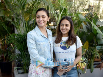 Alia Bhatt and Akansha Ranjan Kapoor snapped at Kitchen Garden, Juhu