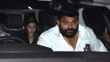 Alia Bhatt spotted at Sanjay Leela Bhansali’s house
