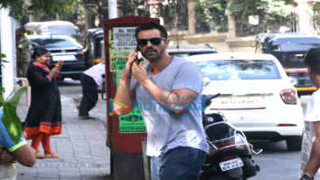 Arjun Rampal spotted at Bandra