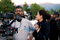 On The Sets Of The Movie Badla