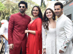Celebs entry shots for Kalank teaser launch