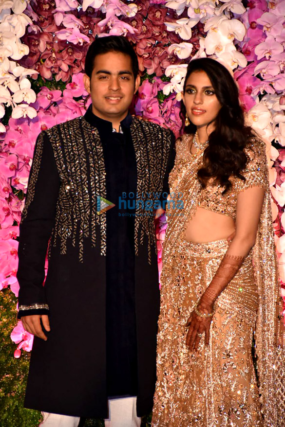 celebs grace akash ambani and shloka mehtas wedding reception 13