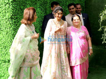Celebs grace the wedding of Akash Ambani and Shloka Mehta