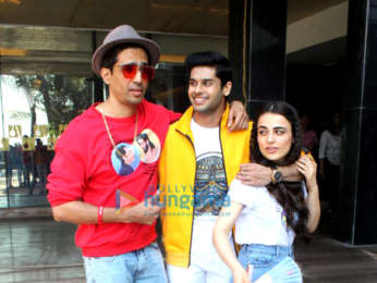 Celebs snapped promoting the film Mard Ko Dard Nahi Hota at Novotel, Juhu