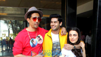 Celebs snapped promoting the film Mard Ko Dard Nahi Hota at Novotel, Juhu