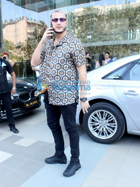 DJ Snake snapped at the Dharma Productions office DJ Snake snapped at the Dharma Productions office