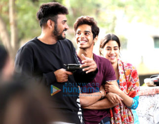 On The Sets from the movie Dhadak