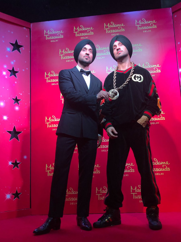 Diljit Dosanjh unveils his wax figure at Madame Tussauds in Delhi