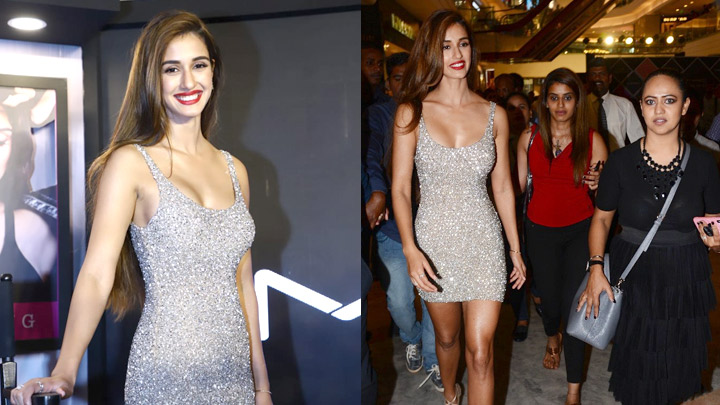 Disha Patani SPOTTED at Phoenix Mall for the Launch of MAC Shades of Disha Patani