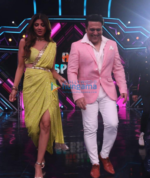 Govinda and Shakti Kapoor snapped on the sets of Super Dancer Chapter 3