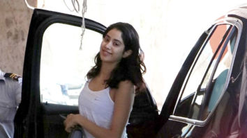 Janhvi Kapoor, Malaika Arora, Mishika Chourasia, Giorgia Andriani and Namrata Purohit spotted outside the gym in Khar