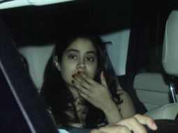 Janhvi Kapoor Spotted at Mohit Marwah House, Juhu