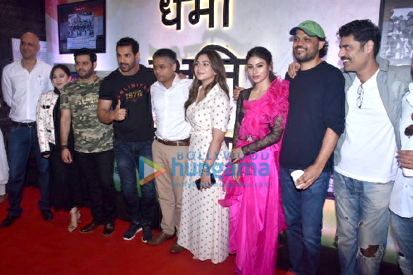 john abraham and mouni roy snapped at the trailer launch of romeo akbar walter 1