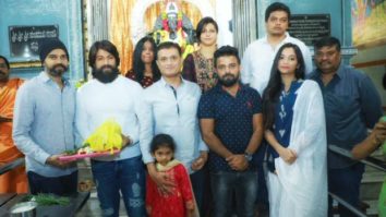 Kannada superstar Yash begins filming for KGF 2