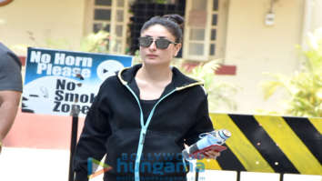 Kareena Kapoor Khan spotted at the gym in Bandra