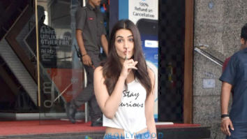 Kriti Sanon snapped visiting PVR ECX