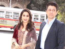 Madhuri Dixit spotted at Jehangir Art Gallery