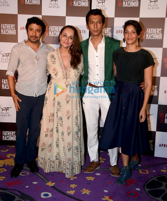 mahesh bhatt soni razdan and others snapped at the trailer launch of no fathers in kashmir 2