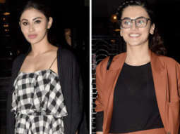 Mouni Roy, Taapsee Pannu and Fatima Sana Shaikh spotted at Soho House in Juhu