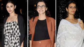 Mouni Roy, Taapsee Pannu and Fatima Sana Shaikh spotted at Soho House in Juhu