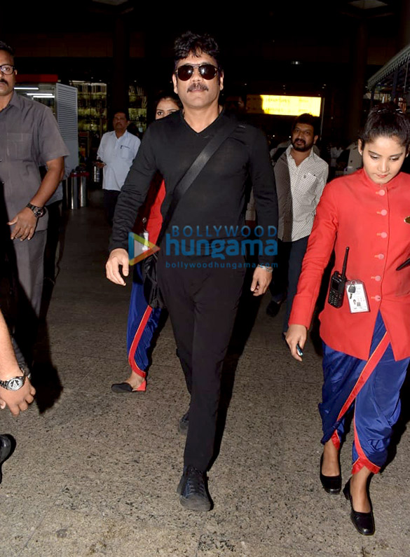 Nagarjuna, Aditi Rao Hydari, Krystle Dsouza and others snapped at the airport Nagarjuna, Aditi Rao Hydari, Krystle Dsouza and others snapped at the airport