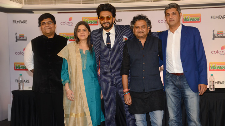 PC to announce the date of 64th Vimal Filmfare Awards 2019 with Ranveer Singh