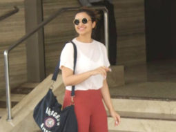 Parineeti Chopra snapped at the gym