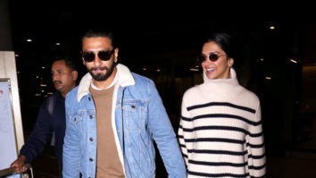 Ranveer Singh and Deepika Padukone are back from London