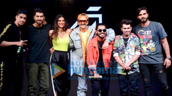Ranveer Singh snapped attending the launch of his music record label IncInk