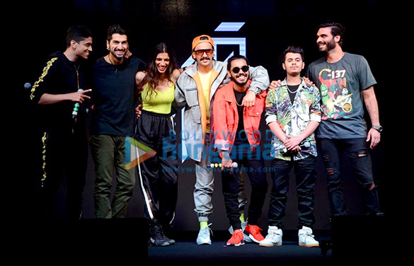 ranveer singh snapped attending the launch of his music record label incink 4
