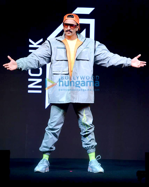 ranveer singh snapped attending the launch of his music record label incink 6