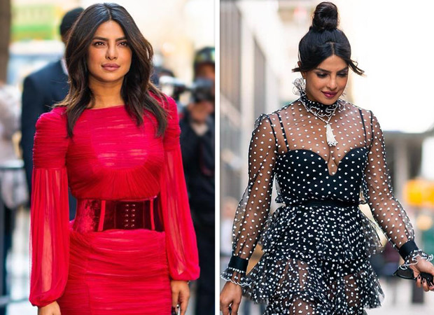 Red or black Choose your favorite look of Priyanka Chopra Jonas