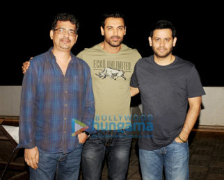 On The Sets from the movie Rensil Dsilva’s next starring John Abraham